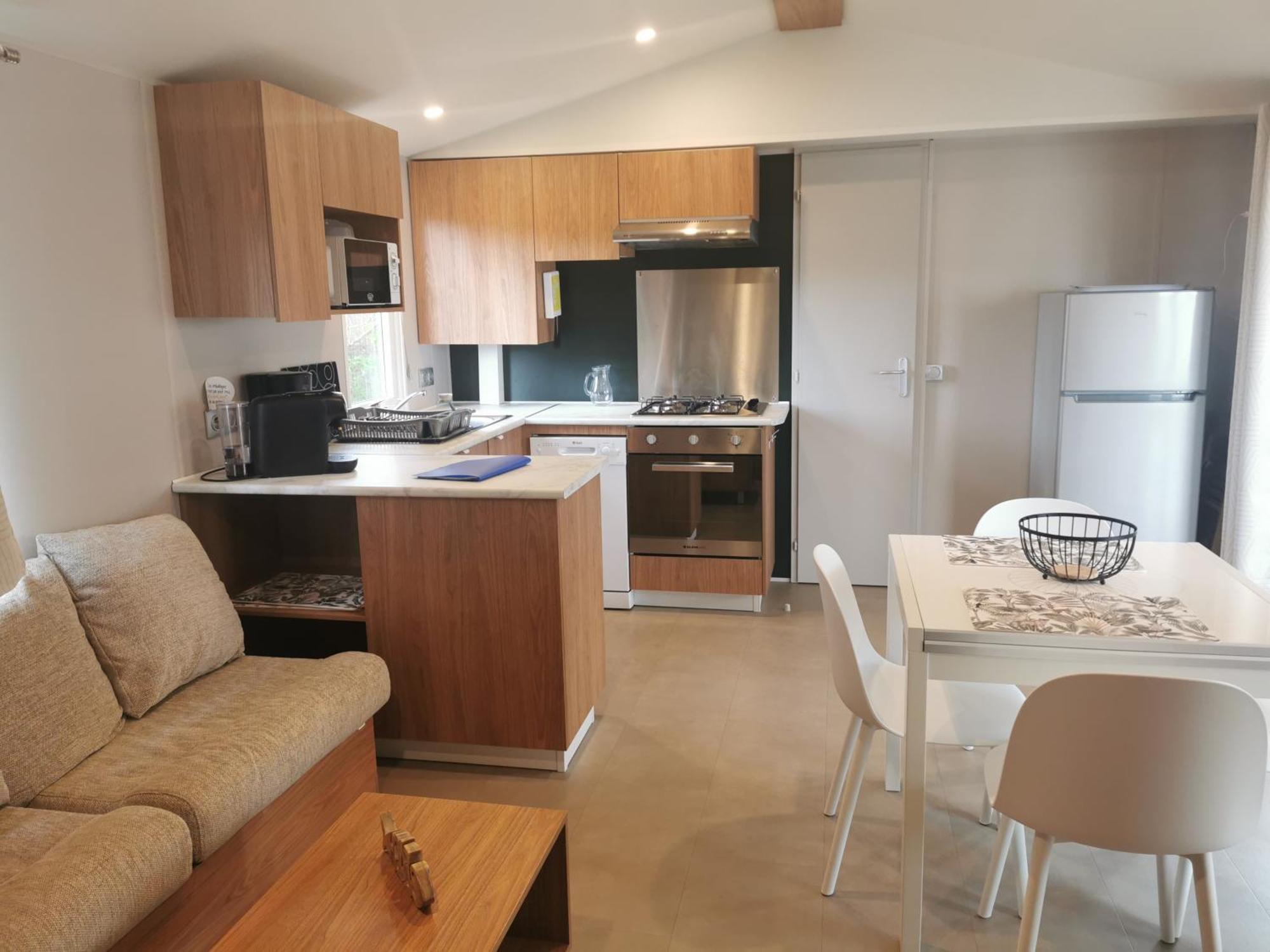 Mobilhome Vue Ocean La Costa Breizha Quiberon Exterior photo