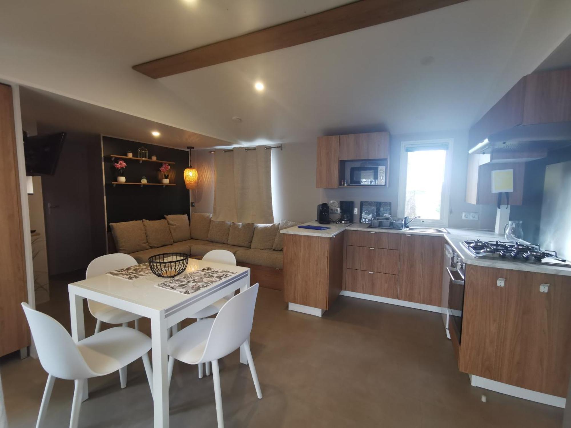 Mobilhome Vue Ocean La Costa Breizha Quiberon Exterior photo