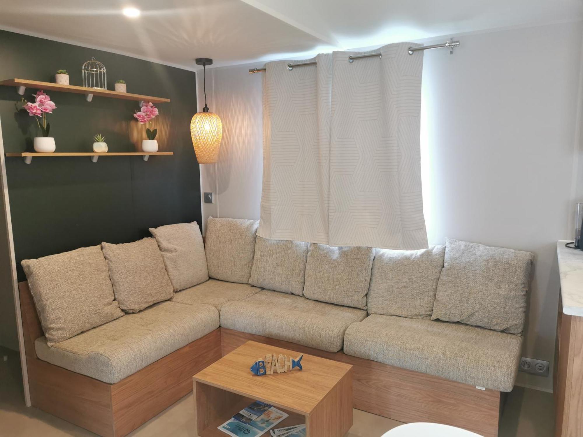 Mobilhome Vue Ocean La Costa Breizha Quiberon Exterior photo